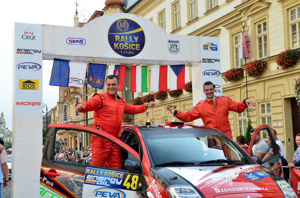 Német-Szabó rallyversenyző páros bronzérme